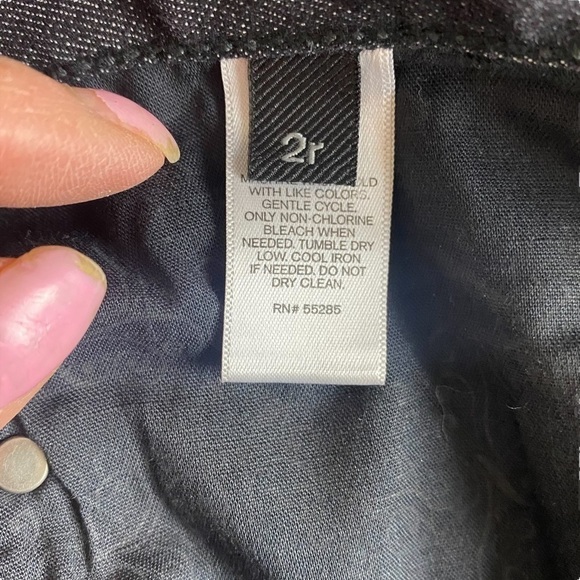 NWT Anthropologie Pilcro the slit straight jeans high rise size 25 - Picture 15 of 15